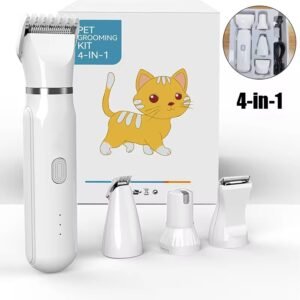 4-in-1 Pet Hair Clipper Set